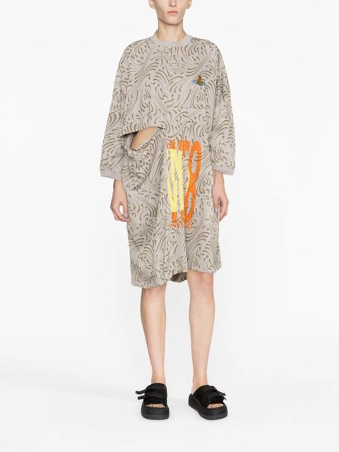 Vivienne Westwood Dolly T-shirt dress - Neutrals