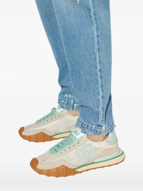 Dolce & Gabbana logo laces trainers - Neutrals
