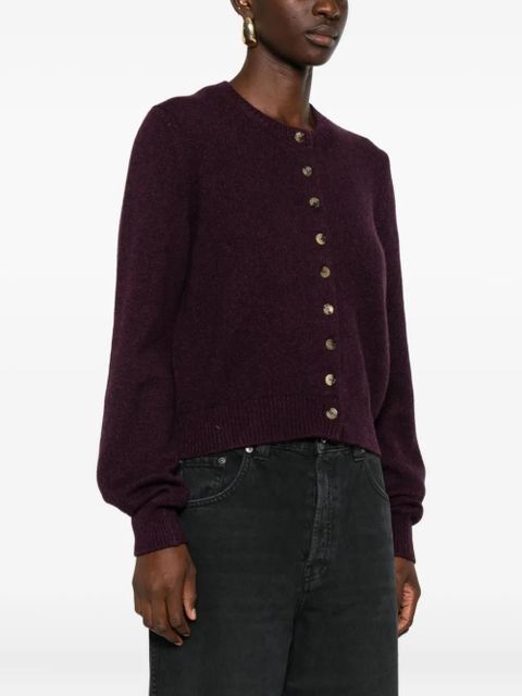 KHAITE Everheart cardigan - Purple