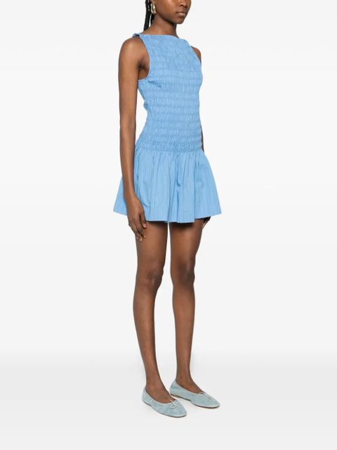 Faithfull the Brand Maria mini dress - Blue