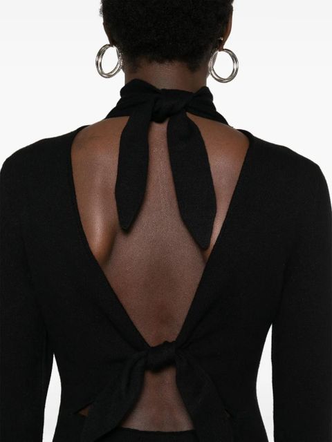 Givenchy tied midi dress - Black