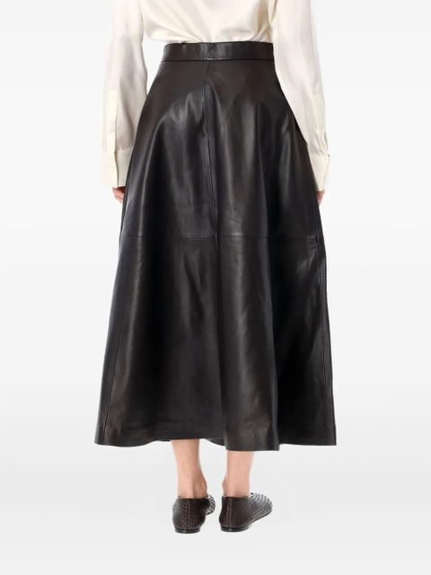 Róhe leather midi skirt - Black - zdjęcie produktu nr 2