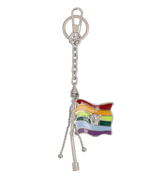 Versace Flag keyring - Silver - zdjęcie produktu nr 1