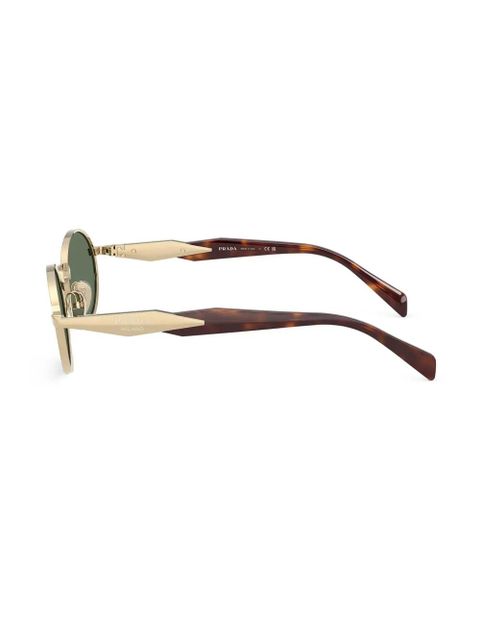 Prada Eyewear oval-frame sunglasses - Gold