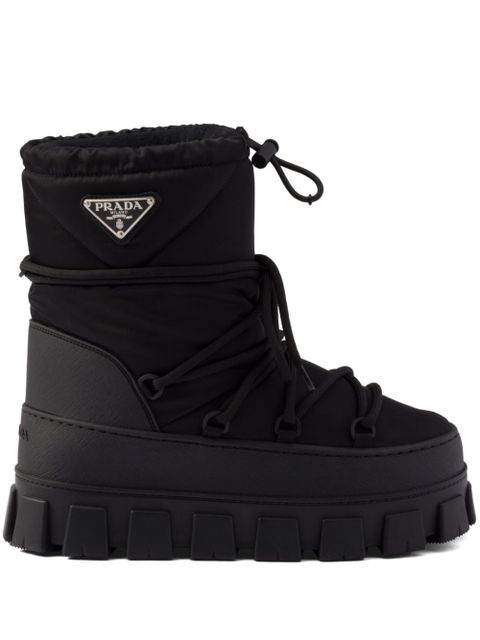 Prada Re-Nylon boots - Black