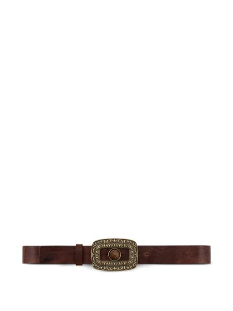 Ba&Sh Bonni buckle belt - Brown - zdjęcie produktu nr 1
