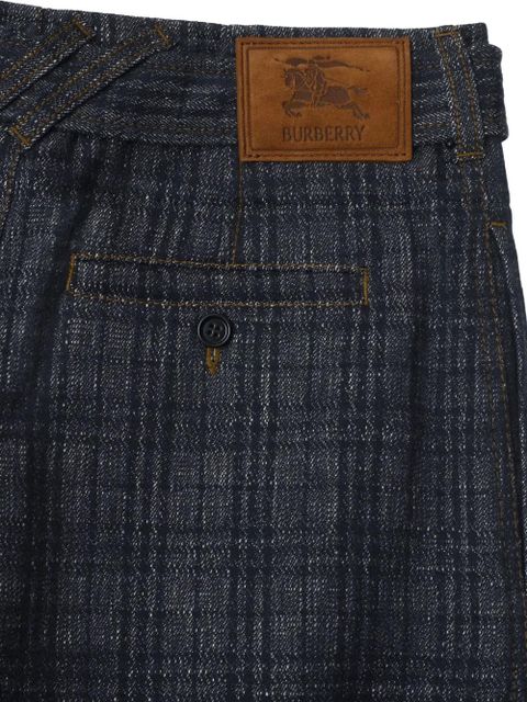 Burberry checkered jeans - Blue - zdjęcie produktu nr 2