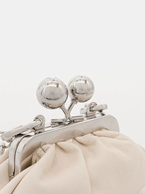 Weekend Max Mara torebka skórzana DIOMEDE kolor beżowy 2615721044600