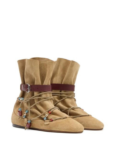 ISABEL MARANT Letiz boots - Neutrals - zdjęcie produktu nr 2