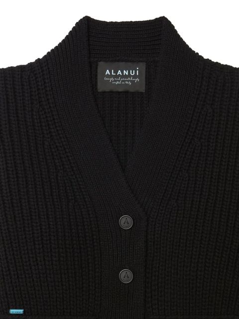 Alanui buttoned finest cardigan - Black - zdjęcie produktu nr 2