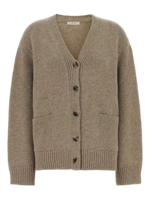 The Row Milou V-neck cardigan - Neutrals