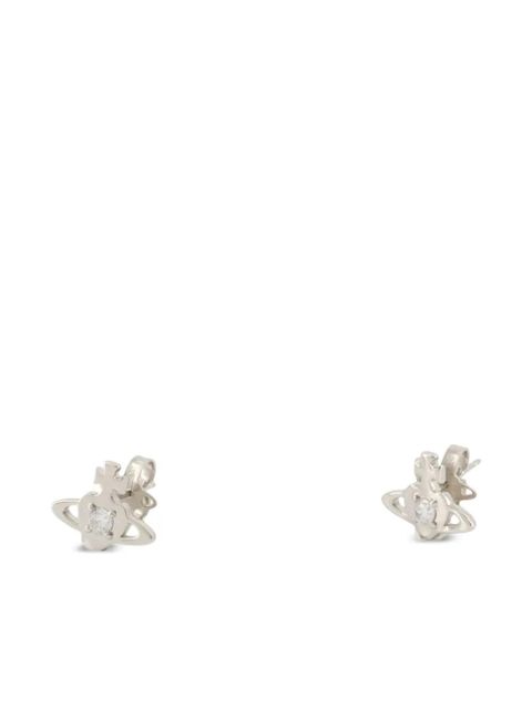 Vivienne Westwood Noella orb stud earrings - Silver - zdjęcie produktu nr 2