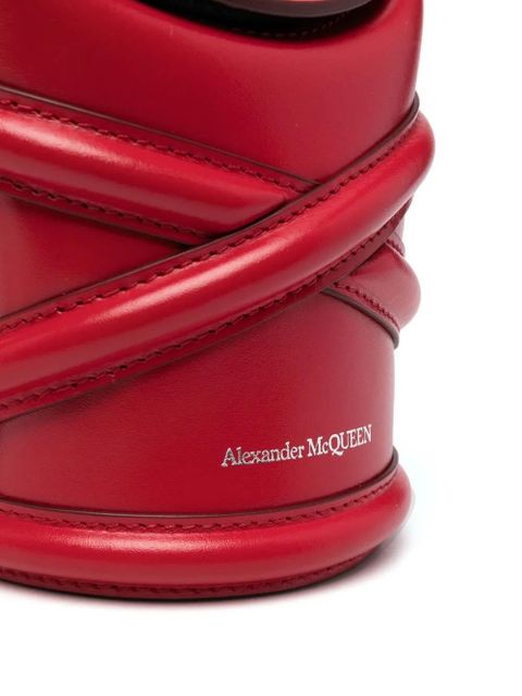 Alexander McQueen micro The Curve cross body bag - Red