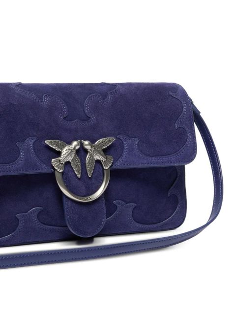 PINKO love birds crossbody bag - Purple