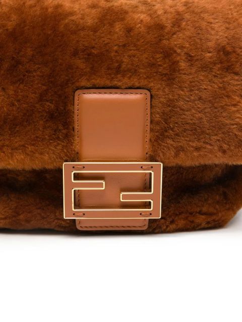 FENDI small Mamma Baguette cross body bag - Brown