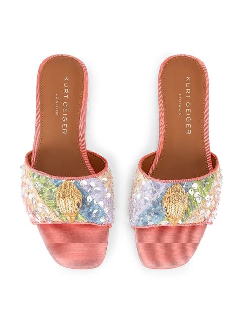 Kurt Geiger London klapki Kensington Flat Sandal - zdjęcie produktu nr 1