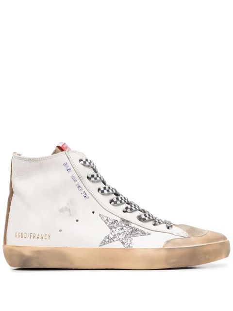 Golden Goose high-top leather sneakers - White - zdjęcie produktu nr 1
