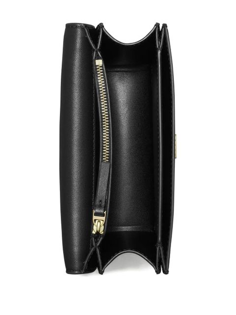 Tory Burch Eleanor logo-embellishment shoulder bag - Black