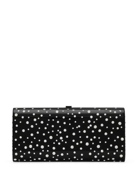 Dolce & Gabbana DG crystal clutch bag - Black