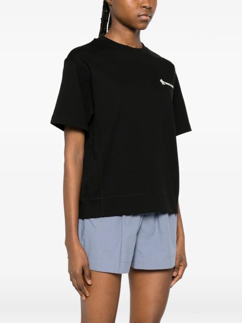 Moncler Grenoble SS logo-detail T-shirt - Black