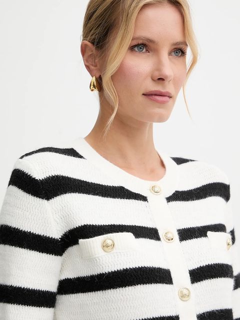 Morgan kardigan damski kolor beżowy MROXA