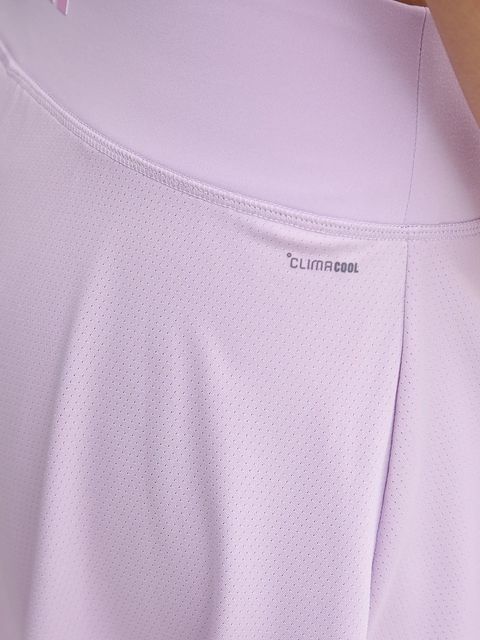 adidas Performance spódnica sportowa TENNIS CLUB kolor fioletowy mini rozkloszowana JY1845