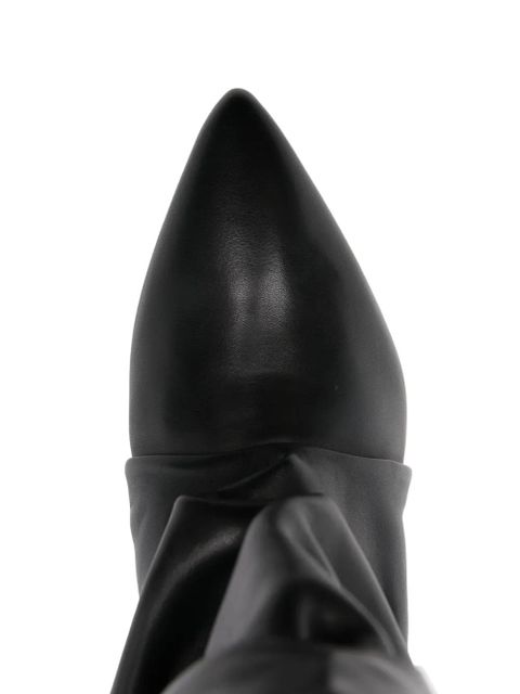 ISABEL MARANT Edrik 45mm folded ankle boots - Black
