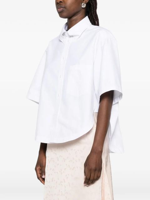 Victoria Beckham short-sleeve shirt - White
