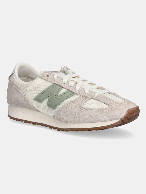 New Balance sneakersy zamszowe 471 damskie kolor beżowy U471KAC - zdjęcie produktu nr 1