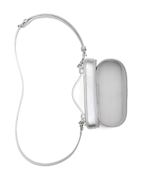 Marc Jacobs The Vanity leather crossbody bag - Silver