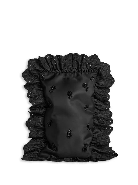 Simone Rocha pillowcase-design clutch bag - Black