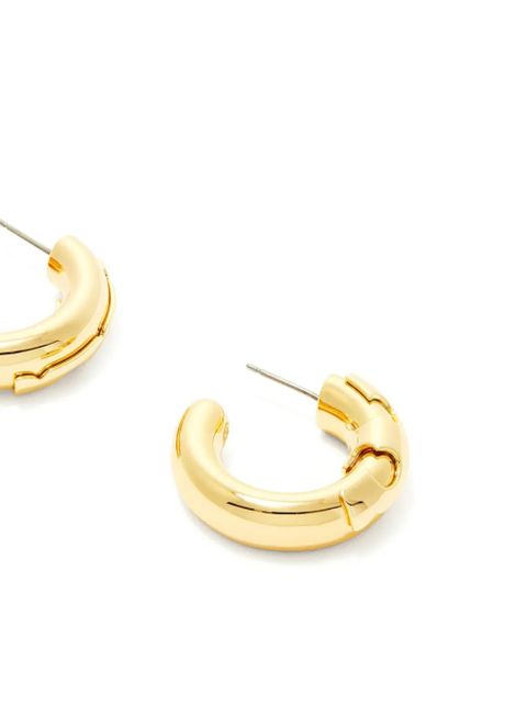 Tory Burch Essential hoop earrings - Gold - zdjęcie produktu nr 2