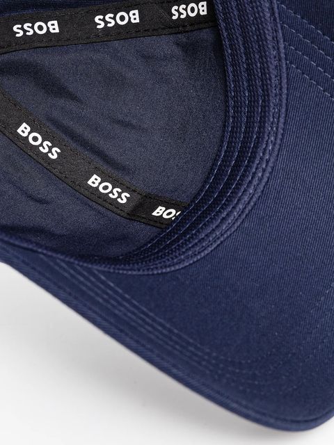 BOSS czapka z daszkiem bawełniana Ari-B-ICON