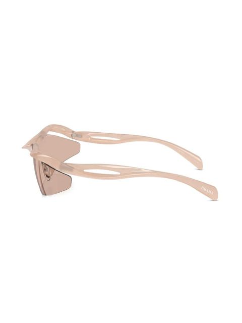 Prada Eyewear Prada PR A25S geometric frame sunglasses - Neutrals
