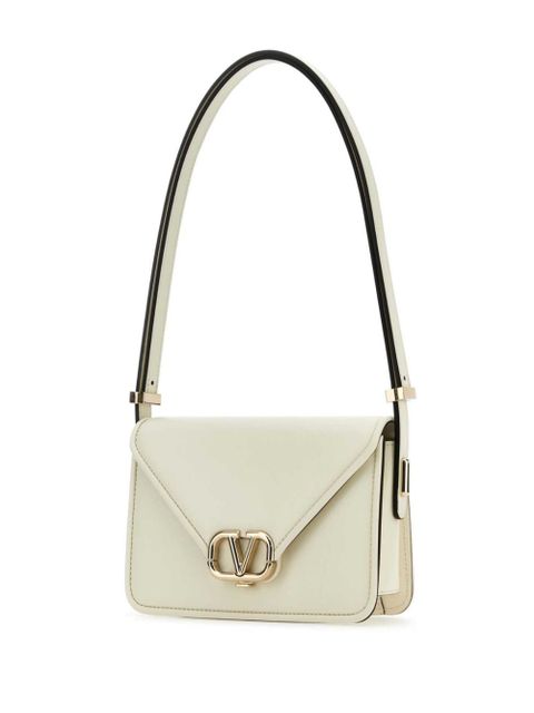 Valentino Garavani small Letter shoulder bag - White