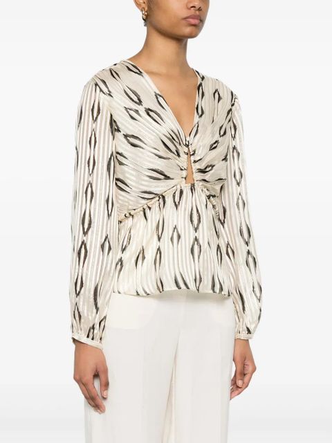 ISABEL MARANT Stellar blouse - Neutrals - zdjęcie produktu nr 2