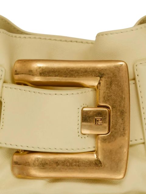 Balmain mini Anthem clutch bag - Neutrals