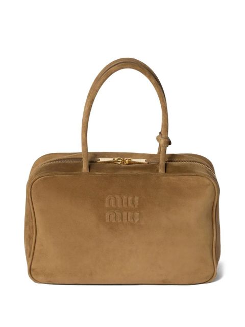 Miu Miu Beau tote bag - Green - zdjęcie produktu nr 1