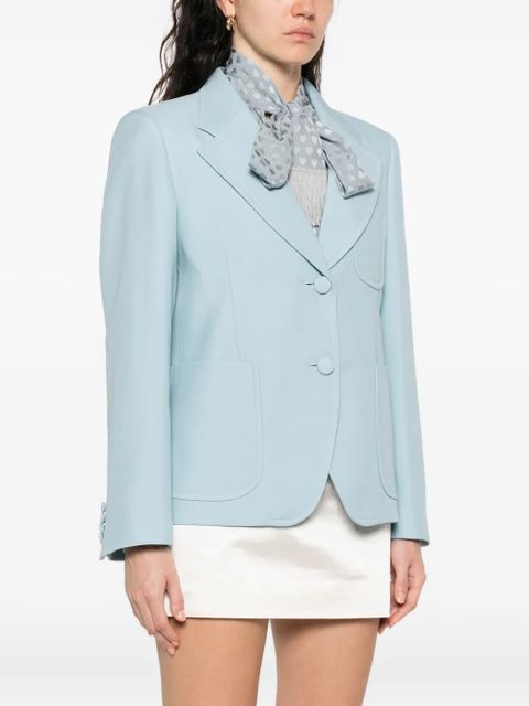 Valentino Garavani single-breasted blazer - Blue