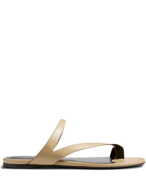 KHAITE Aimee crossed-strap sandals - Neutrals - zdjęcie produktu nr 1
