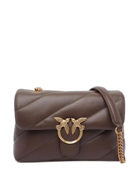PINKO Love quilted cross body bag - Brown - zdjęcie produktu nr 1