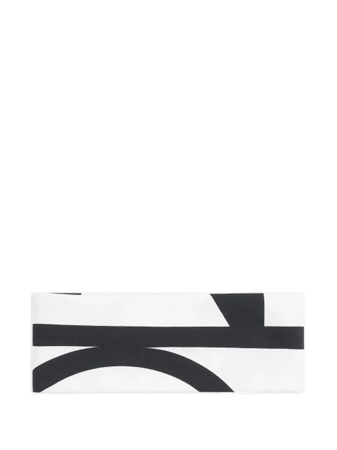 TOTEME monogram headband - White - zdjęcie produktu nr 1