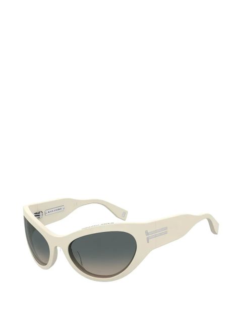 Marc Jacobs oval-frame sunglasses - Neutrals - zdjęcie produktu nr 2