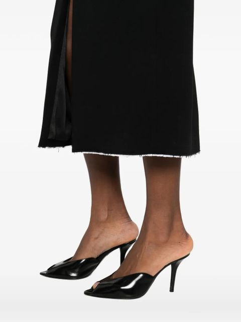 Givenchy sweetheart-neck midi dress - Black