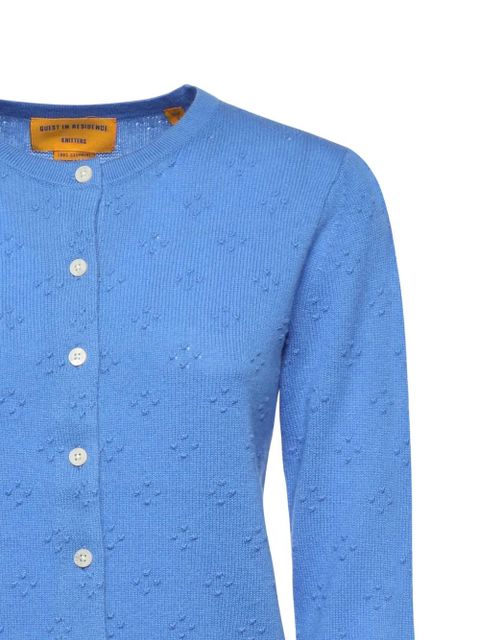 Guest In Residence cashmere cardigan - Blue