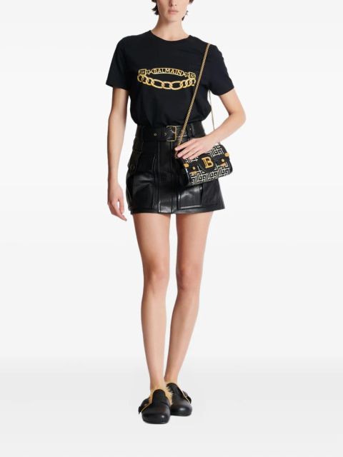 Balmain B-Buzz clutch bag - Black