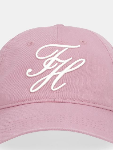 Tommy Hilfiger czapka z daszkiem kolor różowy AW0AW18221 - zdjęcie produktu nr 2