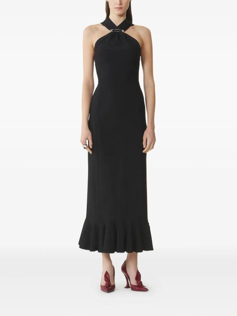 Lanvin halterneck midi dress - Black - zdjęcie produktu nr 2
