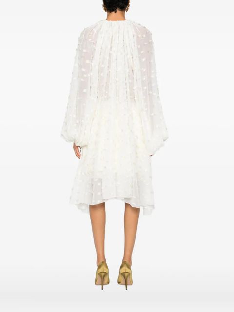 Lanvin button-fastening ruffled blouse - White