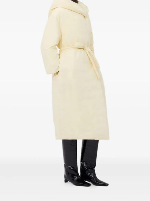 LouLou de Saison DORIS LDS hooded belted coat - Neutrals
